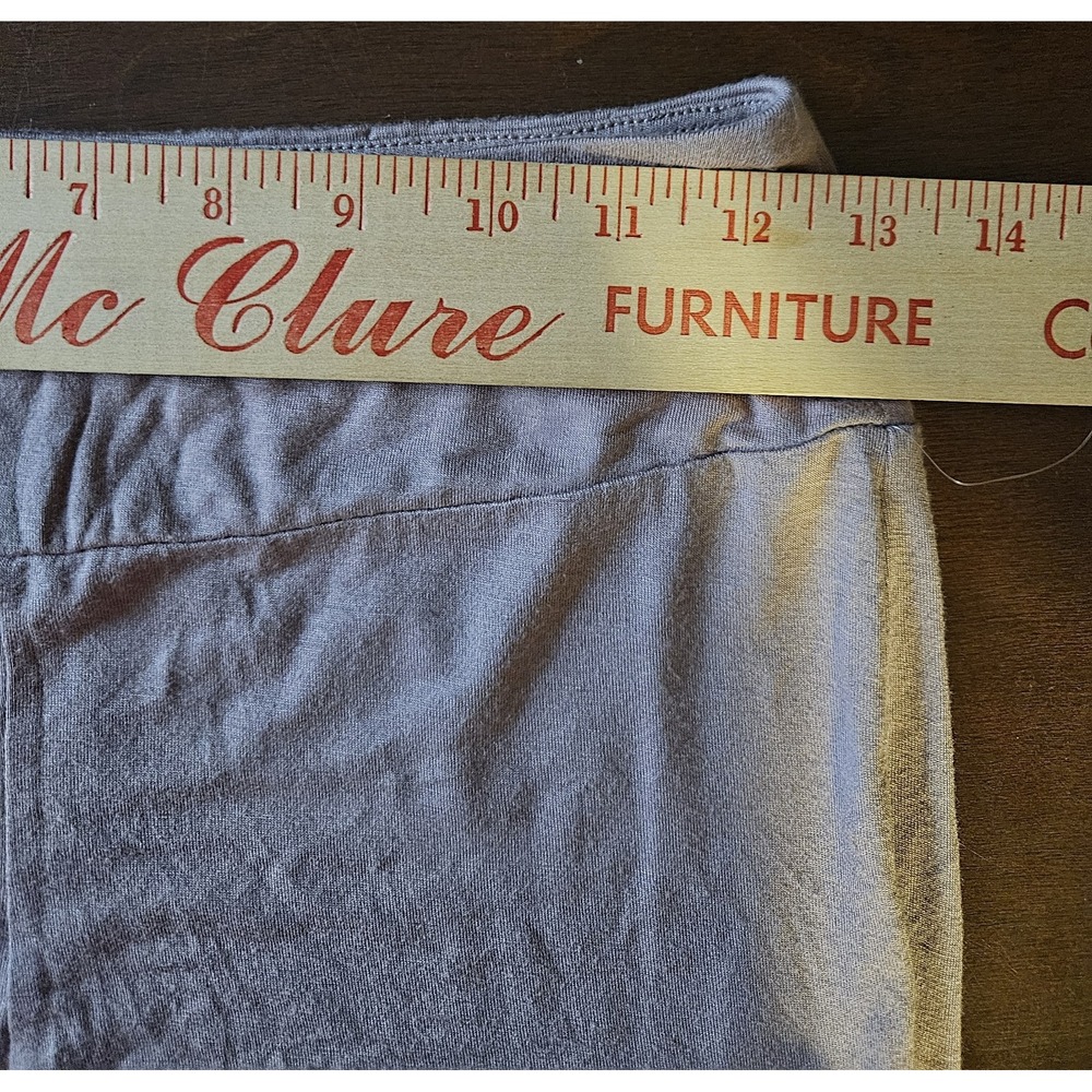 Charlotte Russe Pink Mauve Soft Stretch Flare Pants Wide Leg Lounge Womens M NWT - Picture 6 of 8
